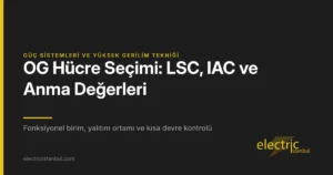 Orta Gerilim (OG) Hücre Seçimi: LSC, IAC ve Anma Değerleri — kapak görseli